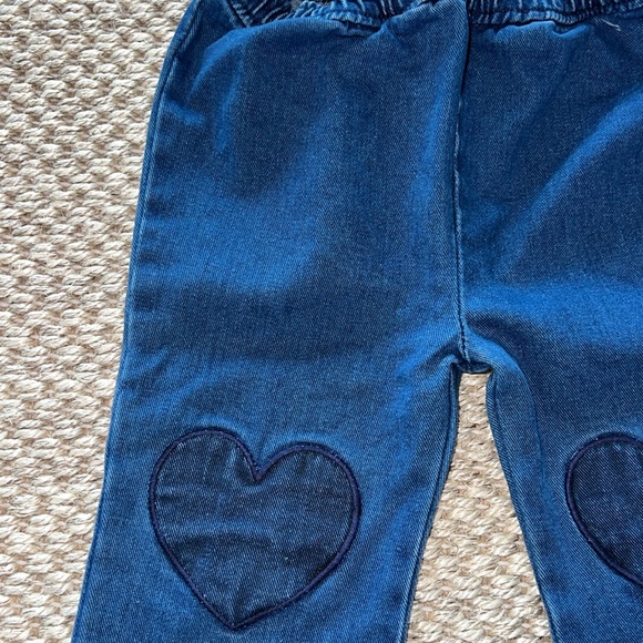 Louis Louise Trousers Holly Washed Denim size 2 Year - Picture 5 of 10